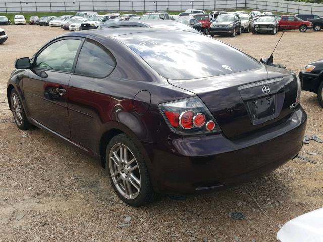 JTKDE167380230858 - 2008 TOYOTA SCION TC 紫色 照片 3