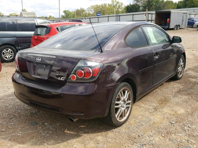 JTKDE167380230858 - 2008 TOYOTA SCION TC 紫色 照片 4