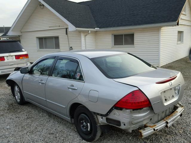 1HGCM567X6A138149 - 2006 HONDA ACCORD EX SILVER photo 3