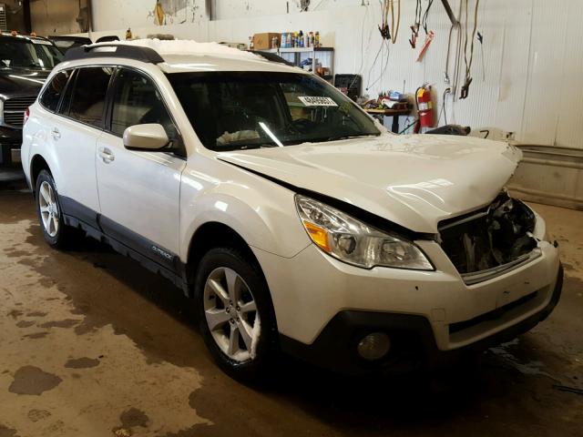 4S4BRBCC6D3325087 - 2013 SUBARU OUTBACK 2. WHITE photo 1