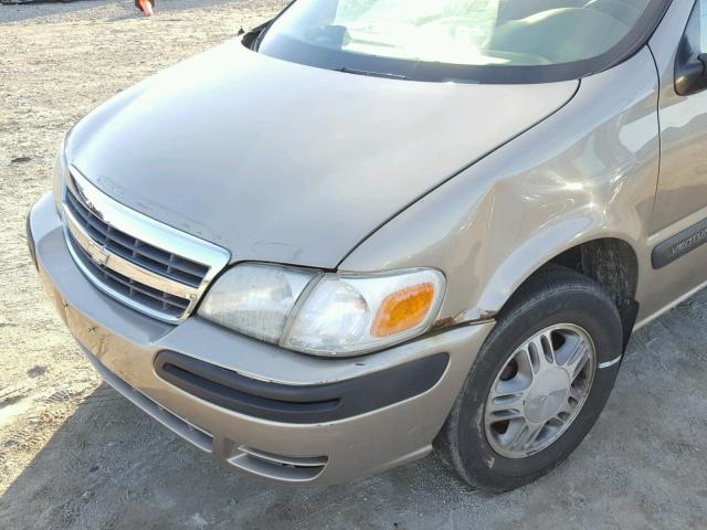 1GNDX03E44D111239 - 2004 CHEVROLET VENTURE TAN photo 9