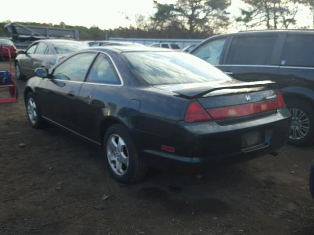 1HGCG2258YA000784 - 2000 HONDA ACCORD EX BLACK photo 3