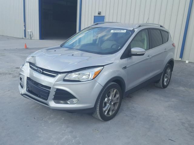 1FMCU0JX7EUA97934 - 2014 FORD ESCAPE TIT SILVER photo 2