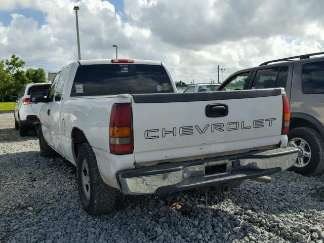 2GCEC19W5Y1316701 - 2000 CHEVROLET SILVERADO WHITE photo 3