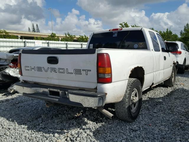 2GCEC19W5Y1316701 - 2000 CHEVROLET SILVERADO WHITE photo 4