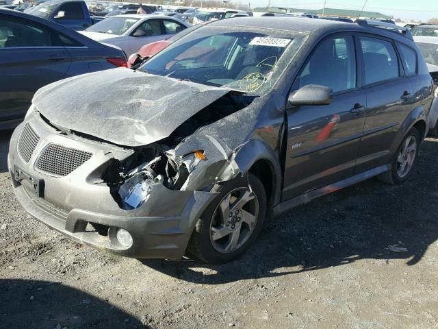 5Y2SL65837Z431004 - 2007 PONTIAC VIBE GRAY photo 2