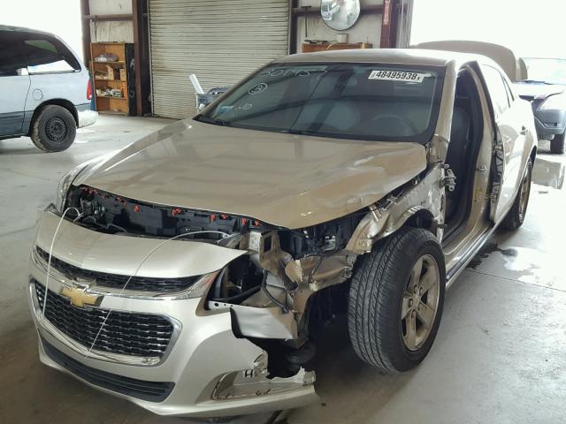 1G11B5SL1FF301457 - 2015 CHEVROLET MALIBU LS ოქროსფერი ფოტო 9