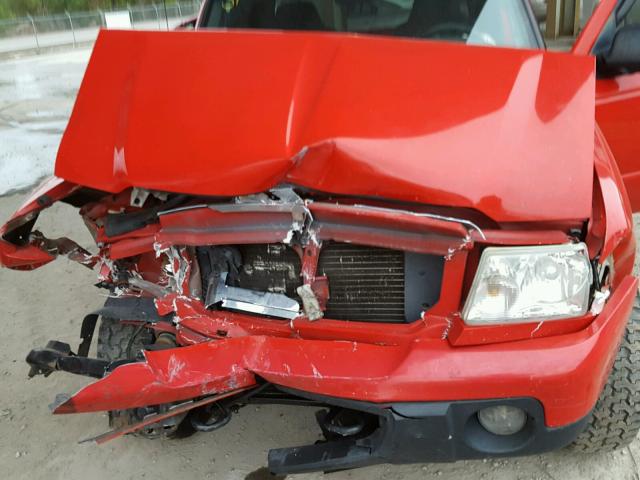 1FTZR45E38PA08914 - 2008 FORD RANGER SUP RED photo 7