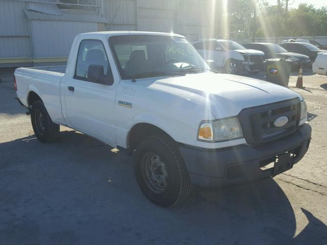 1FTYR10D36PA83618 - 2006 FORD RANGER WHITE photo 1