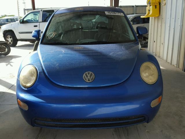 3VWBB61C7WM042604 - 1998 VOLKSWAGEN NEW BEETLE BLUE photo 10