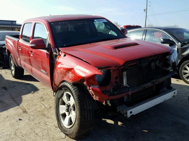 5TFMU4FN6DX017947 - 2013 TOYOTA TACOMA DOU RED photo 1