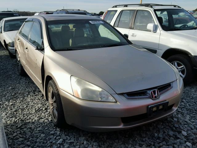 1HGCM66553A015102 - 2003 HONDA ACCORD EX TAN photo 1