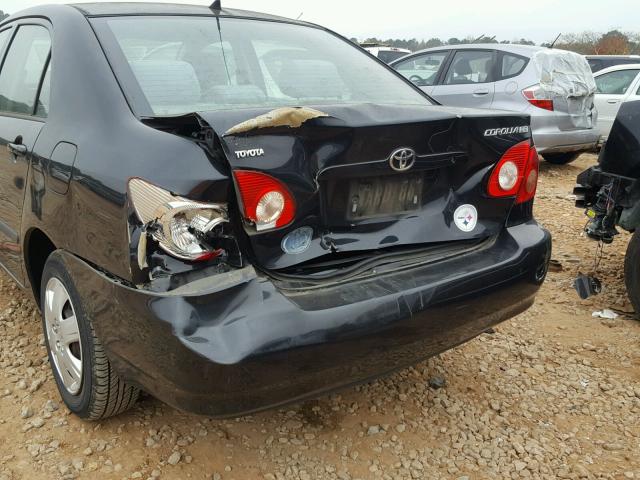 2T1BR32E96C706732 - 2006 TOYOTA COROLLA CE BLACK photo 9