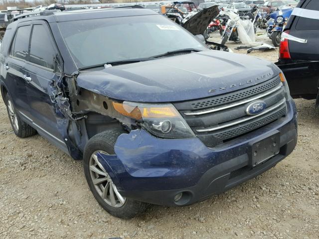 1FMHK8D84BGA49638 - 2011 FORD EXPLORER X BLUE photo 9