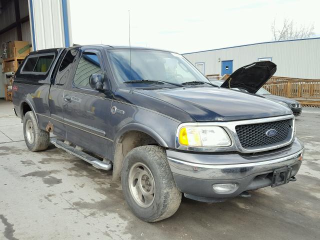 1FTRX18L03NB11601 - 2003 FORD F150 BLACK photo 1