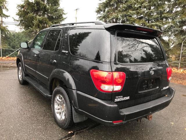 5TDBT48A36S265022 - 2006 TOYOTA SEQUOIA LI BLACK photo 3