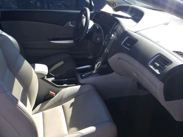 2HGFG3B01DH529710 - 2013 HONDA CIVIC EXL 银色 照片 5