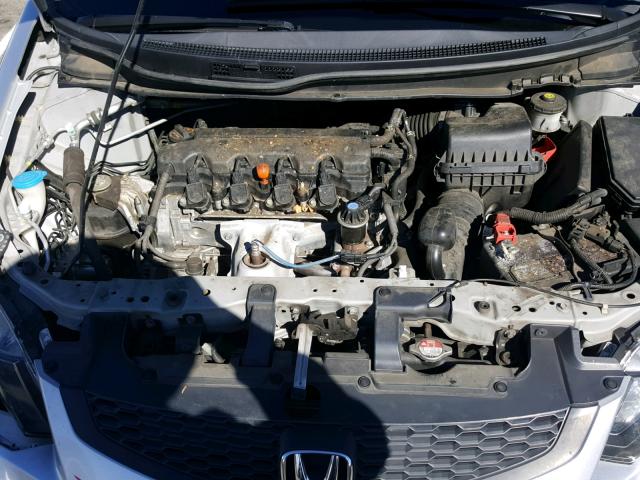 2HGFG3B01DH529710 - 2013 HONDA CIVIC EXL 银色 照片 7