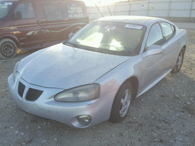 2G2WP522041360403 - 2004 PONTIAC GRAND PRIX SILVER photo 2