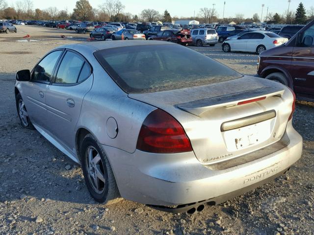 2G2WP522041360403 - 2004 PONTIAC GRAND PRIX SILVER photo 3