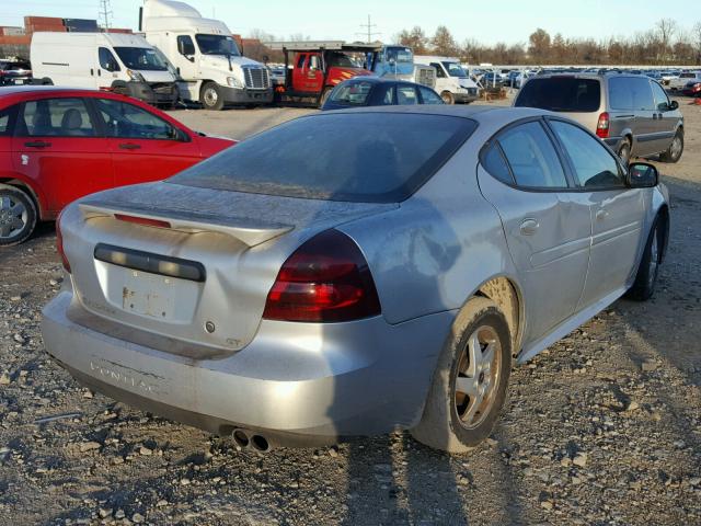 2G2WP522041360403 - 2004 PONTIAC GRAND PRIX SILVER photo 4