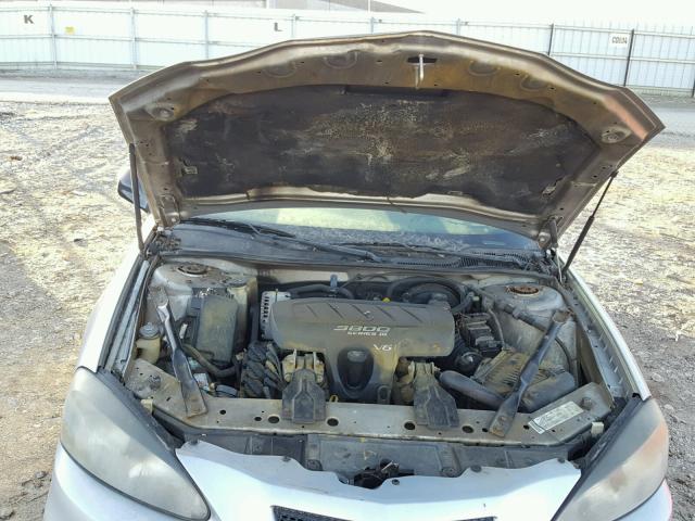 2G2WP522041360403 - 2004 PONTIAC GRAND PRIX SILVER photo 7