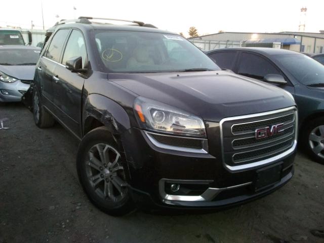 1GKKVRKD9FJ162926 - 2015 GMC ACADIA SLT GRAY photo 1