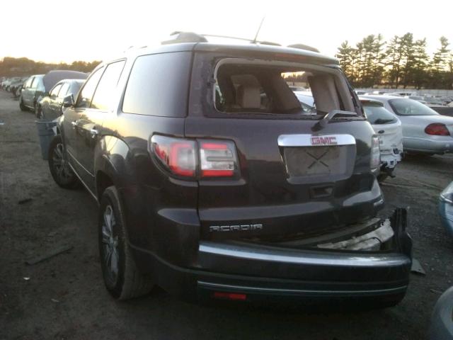 1GKKVRKD9FJ162926 - 2015 GMC ACADIA SLT GRAY photo 3