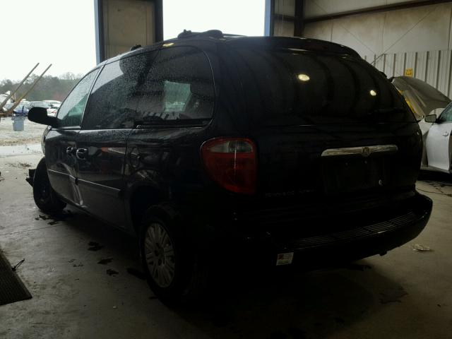 1C4GP45R15B386416 - 2005 CHRYSLER TOWN & COU BLUE photo 3