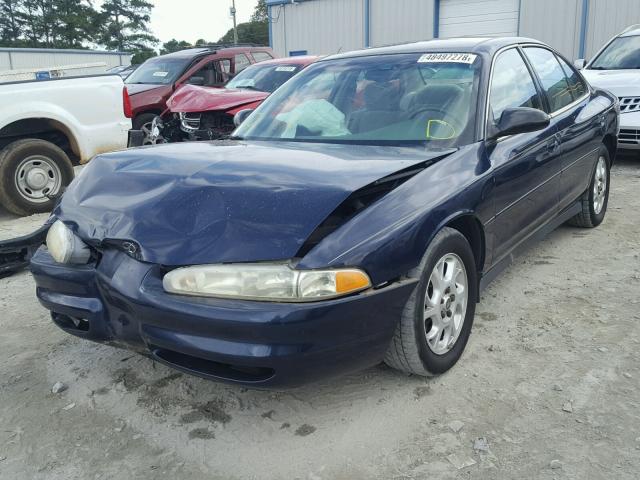 1G3WH52H3YF203976 - 2000 OLDSMOBILE INTRIGUE G BLUE photo 2