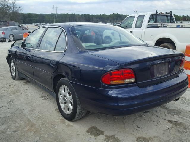 1G3WH52H3YF203976 - 2000 OLDSMOBILE INTRIGUE G BLUE photo 3