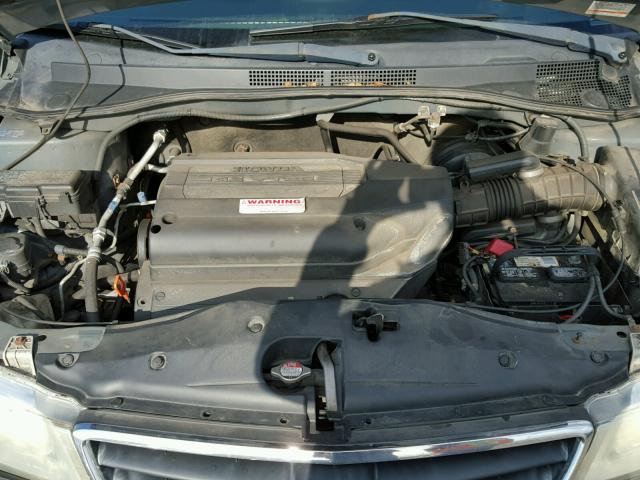 2HKRL18592H516433 - 2002 HONDA ODYSSEY LX GREEN photo 7