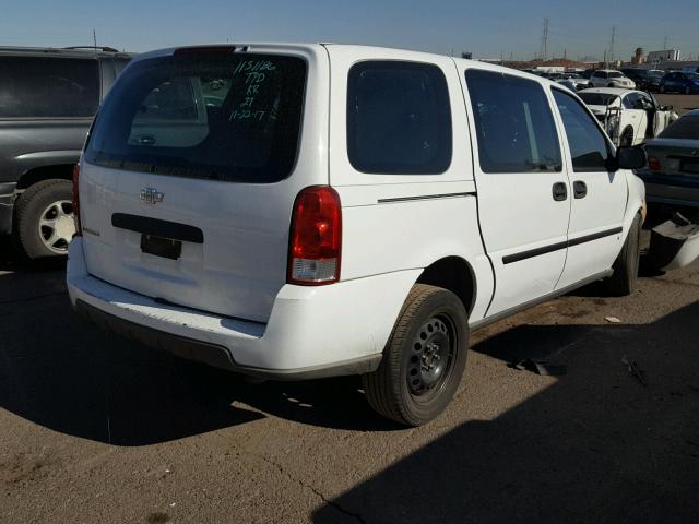 1GBDV13158D186303 - 2008 CHEVROLET UPLANDER I 白色 照片 4