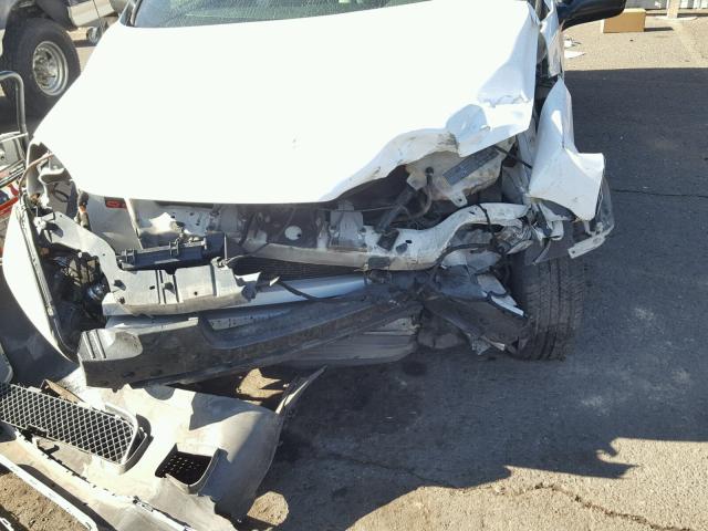 1GBDV13158D186303 - 2008 CHEVROLET UPLANDER I WHITE photo 9