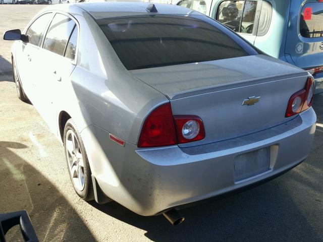 1G1ZB5E04CF243893 - 2012 CHEVROLET MALIBU LS ვერცხლისფერი ფოტო 3