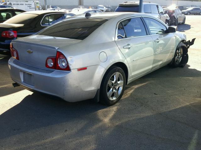 1G1ZB5E04CF243893 - 2012 CHEVROLET MALIBU LS ვერცხლისფერი ფოტო 4