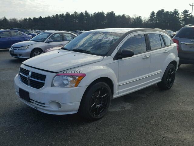 1B3HE78K27D129249 - 2007 DODGE CALIBER R/ WHITE photo 2