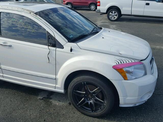 1B3HE78K27D129249 - 2007 DODGE CALIBER R/ WHITE photo 9