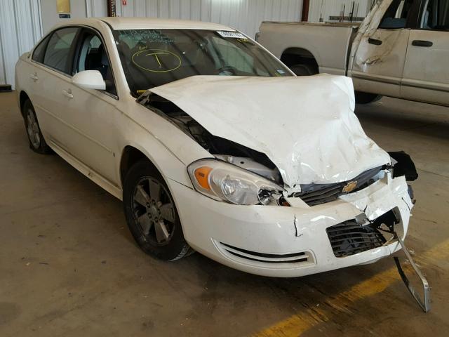 2G1WT57N891158760 - 2009 CHEVROLET IMPALA 1LT WHITE photo 1