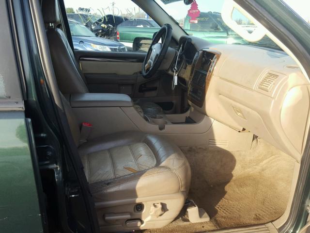 1FMDU74W12UA73334 - 2002 FORD EXPLORER E GRAY photo 5