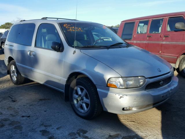 4N2ZN17TX1D808880 - 2001 NISSAN QUEST GLE GRAY photo 1