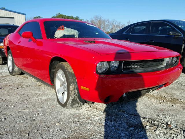 2C3CDYAG7EH274427 - 2014 DODGE CHALLENGER RED photo 1