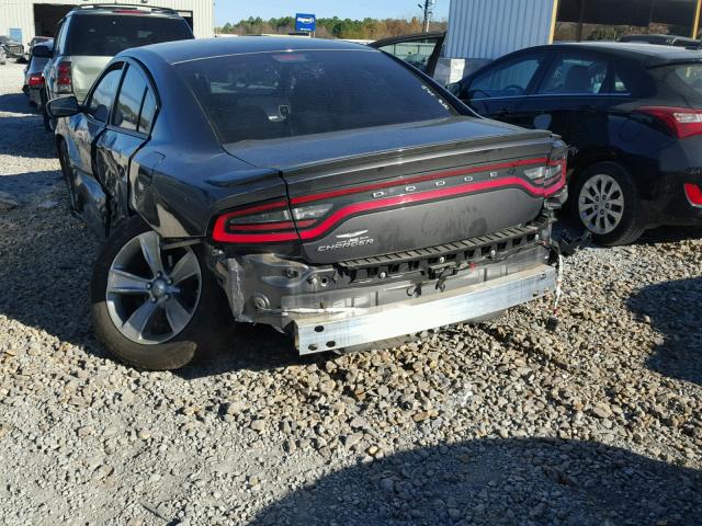 2C3CDXBGXFH874708 - 2015 DODGE CHARGER SE GRAY photo 9