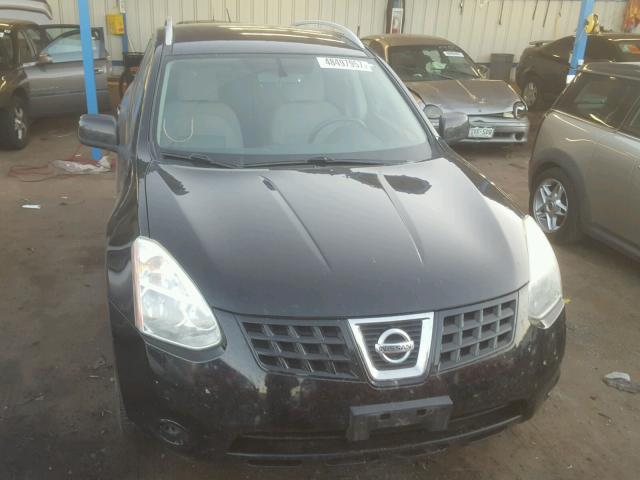 JN8AS5MV7AW613026 - 2010 NISSAN ROGUE S BLACK photo 9