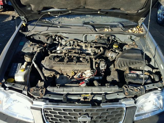 3N1CB51D51L422357 - 2001 NISSAN SENTRA XE GRAY photo 7