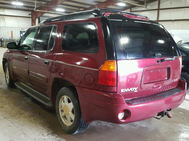 1GKET16S026126648 - 2002 GMC ENVOY XL MAROON photo 3