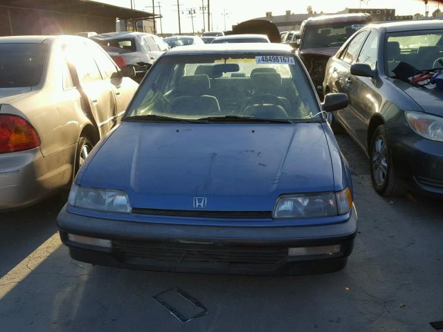 JHMED3544MS038976 - 1991 HONDA CIVIC DX BLUE photo 10