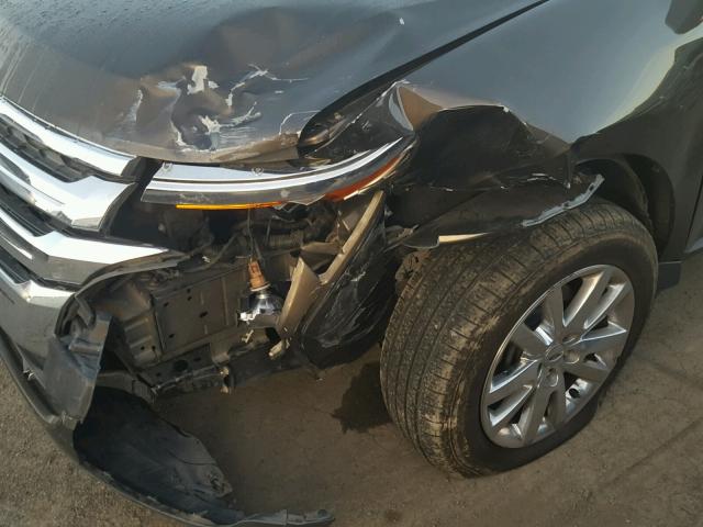 2FMDK4KC3BBA16779 - 2011 FORD EDGE LIMIT BLACK photo 9