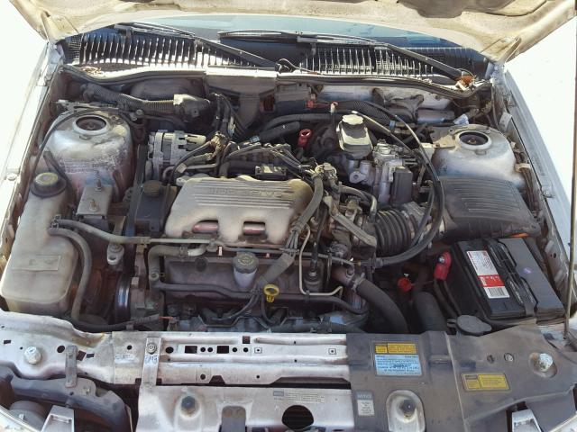 1G2NE12M1VC819025 - 1997 PONTIAC GRAND AM S WHITE photo 7