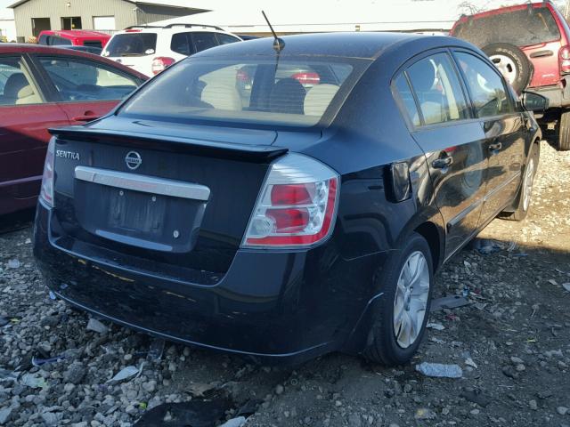 3N1AB6AP9BL612865 - 2011 NISSAN SENTRA 2.0 BLACK photo 4